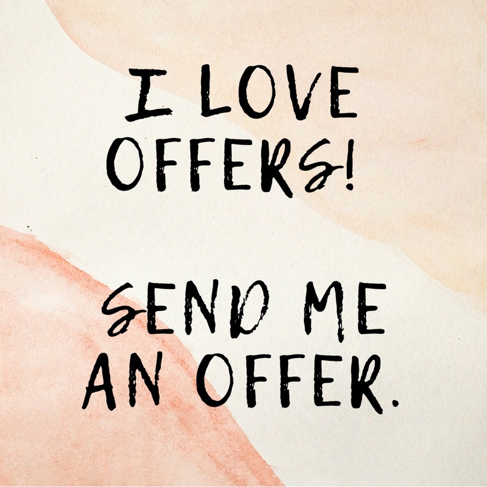 I love offers!